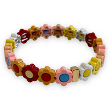 Load image into Gallery viewer, Sunshine Flowers Stretch Bracelet 1pc
