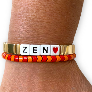 ZEN stretch bracelet Collection - 2pc