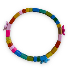 Load image into Gallery viewer, Flower Power Brights Stretch Bracelet 1pc
